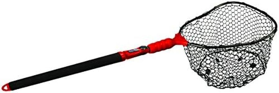 Ego S2 Slider Fishing Net, Ultimate Fishermen Tools Telescoping Handle, Replaceable Head, Salt & Freshwater, 29-60" Handle, 17x21 Inch Hoop