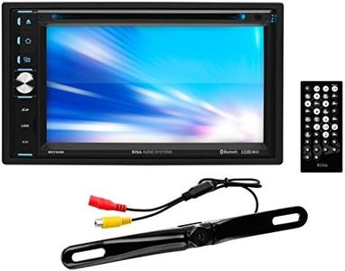 BOSS_AUDIO NK-163 6.5' Double DIN BT/Camera, Unisex-Adult, Black