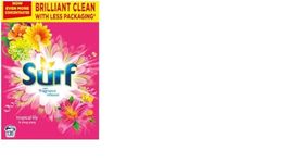 Surf Tropical Lilly Fabric Washing Powder Biological Solution Natural Essential Oil For Fresh and Clean Cold and Hot Washes - 130 Washes - By Shop 4 Less