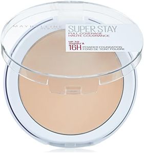 Maybelline Superstay 24H Poudre n° 10 Ivoire, tenue 24 heures avec un grand pouvoir couvrant pour un teint impeccable et un fini mat, waterproof, 9 g