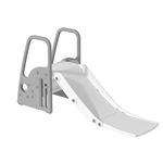 Gupamiga Gupamiga Slide Outdoor and Indoor For Children with Handles, Extra Long Slip Gradients and Non-slip Stairs, High Strength, Easy Installation, Children Slide From 1 to 3 Years (White)