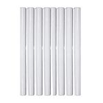 PRICE BEATER, 200mm x 15mm Radiator Pipe Covers White, Radiator Guard Sleeves, Central Heating Classic Style, Easy Installation, Radiator Pipe Collars, Classic Style Pipe Covers, (8)