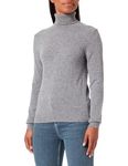 United Colors of Benetton Women's Cycling Jersey M/L 1002d2348 Sweater, Dark Grey 507, L