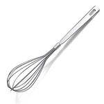 Whisk, Berglander Whisks For Cooking, Stainless Steel Balloon Whisk, Sturdy Kitchen Wire Whisk Set for Cooking, Baking, Blending, Whisking, Beating, Stirring, Heat Resistant, Dishwasher Safe, Easy to Clean