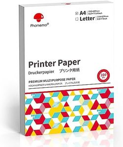 Phomemo A4 Printer Paper, Premium Copy Printer, Printer Paper Compatible with Phomemo P831, HPRT MT800/Brother/HP/Canon Printer, Size 8.27" x 11.69", 200 Sheets