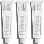 Davids Hydroxi Fluoride Free Nano Hydroxyapatite Toothpaste for Remineralizing, Sensitive Support, Whitening, Antiplaque, SLS Free, Natural Peppermint, 5.25oz, Made in USA (3 Pack)