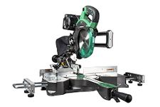 Metabo HPT 36V MultiVolt™ Sliding Miter Saw | 7-1/4-Inch Blade | Dual Bevel | Tool Body Only | C3607DRAQ4