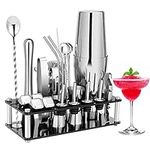 Cocktail Shaker Set, 23-Piece Bosto
