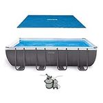 Intex Ultra Frame Rectangular Pool Set 18ft X 9ft X 52in