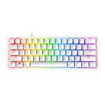 Razer Huntsman Mini - Mercury Edition - 60% Optical Gaming Keyboard (Linear Red Switch) - FRML Packaging