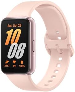 SAMSUNG Galaxy Fit3, Health/Activity Fitness Tracker, Smartwatch for Android, 13 Day Battery, Sleep/Snore Tracking, Heart Rate, 2025, Pink Gold [US Version, Amazon Exclusive, 2Yr Warranty]