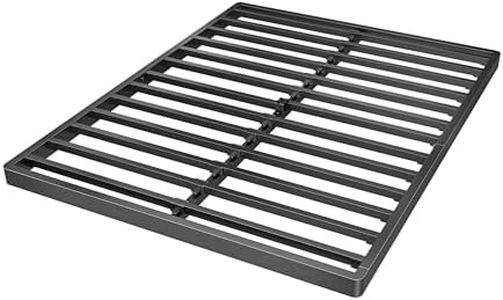 Superay 2 Inch King Box Spring Low Profile, Heavy Duty Metal Box Spring Bed Base, Bunkie Board Bed Slat Replacement, Mattress Foundation, Easy Assembly, Noise Free