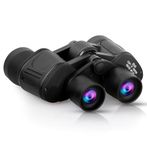 Brijvila Professional 8 X 40 HD Telescope Binoculars Vision 8 X Zoom Adjustable High-Power FMC Lens & BAK4 Prism for Long Distance Bird Watching Sightseeing Wildlife Trekking Traveling Outdoor Camping