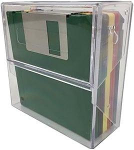 3.5" DD2 720KB UnFormatted Floopy Disks Diskettes (10-Pack, Assorted Rainbow Colors)