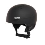 uvex Wanted - Ski Helmet for Men and Women - Individual Fit - Optimized Ventilation - Black Matt - 58-62 cm