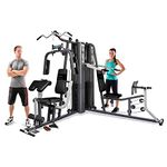 Marcy GS99 Dual Stack Home Gym (Leg Press, 2 Users), 2 x 65 kg