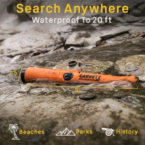 Garrett ACE 400 Metal Detector with Waterproof Coil, Pro-Pointer, Carry Bag