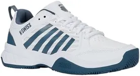 K-Swiss Men's Court Express 2 Clay Court Tennis Shoe, White/Stargazer, 12 M