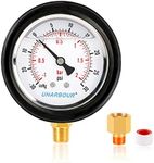 UHARBOUR Pressure Vacuum Gauge 2-1/