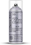 Spray.Bike Frame Builder's Cold-Zinc Primer | Cold Galvanizing Spray Paint Primer Designed for Bikes | Anti Rust Spray for Metal, Steel, Aluminum | Super Grip, Great Coverage | 400ml, Metallic Gray