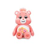 Care Bears | Love-A-Lot Bear 22cm Bean Plush | Collectable Cute Plush Toy, Cuddly Toys for Children, Soft Toys for Girls and Boys, Cute Teddies Suitable for Girls and Boys Ages 4+ | Basic Fun 22033