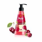 Plum BodyLovin' Drivin' Me Cherry Shower Gel | SLS-Free Body Wash For Women | Long Lasting Sweet Cherry Fragrance | Aloe-Infused Nourishing Body Cleanser For Soft & Smooth Skin (240 ml)