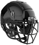 Schutt Youth F7 LX1 Football Helmet, EGOP NB VC Facemask Attached, X-Large, Black