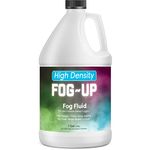 MAXTITE FogUp High Density Fog Juice - Extremely Long Lasting, High Output Thick Non-Toxic Odorless Water-Based Fog Machine Fluid - 1 Gallon, 128 fl oz for All Standard Fog Machines