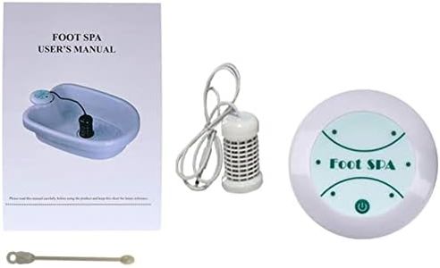 ZHYJJ Máquina De Baño De Pies De Desintoxicación Iónica, Todo En Uno Detox Foot Massage Bath Machine Limpieza Celular, Instrumento De Desintoxicación Celular para Aliviar El Estrés