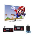 FYURI, HDMI 4k Stick, Video games for Kids, 2 player, video games for kids for age 7 to 10, Video game for tv gaming, Wireless Remote,retro game