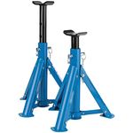 2 Tonne Axle Stands | Folding Automotive Stand | Adjustable Height Lifting Tool 55319