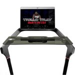 TFD The Tread Tray 2.0 | Compatible with Peloton Tread, Made in USA | Desktop Stand for Laptop, Tablet, Phone and Book (Black)