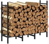 4ft Outdoor Indoor Firewood Rack Ho