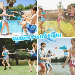 Electric Water Gun 2-Pack – Black and Blue