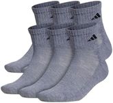 adidas 6-Pack, Athletic Cushioned Q