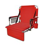 Daluvenix Stadium Seats & Cushions (Red)