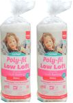 Fairfield Poly-Fil Low-Loft Batting Crib 45" X 60" (Pack of 2)