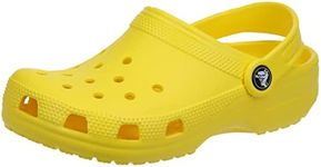 Crocs Unisex-Adult Classic Clogs, Banana, 8 Women/6 Men