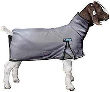 ProCool™ Goat Blanket with Reflective Piping, Large, Gray