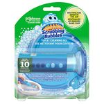 Scrubbing Bubbles Toilet Bowl Cleaner, Fresh Gel Toilet Cleaning Stamp, Rainshower Scent, Dispenser with 6 Gel Stamps