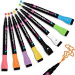 YUNAI Liquid Chalk Markers for Blac