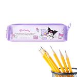 AUTOYSUR Pencil Case Organizer, Marker Pencil Pen Organizer Case, Art Supply Pencil Case, Travel Case Organizer, School Supplies for Middle High College Student Office, Mesh-Kuromi, School Backpack