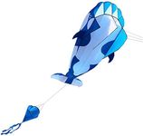 Lixada 3D Kite Huge Frameless Soft Parafoil Giant Whale Flying Kite