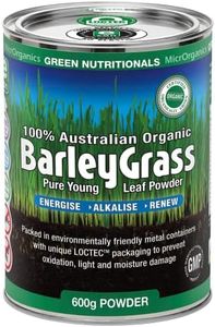 Green Nutritionals Australian 100% Organic Barleygrass 600g powder GMO Free