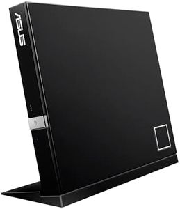 ASUS Computer International Direct External Blu-Ray 6X Writer with BDXL Support SBW-06D2X-U, Black, 1 Year Warranty