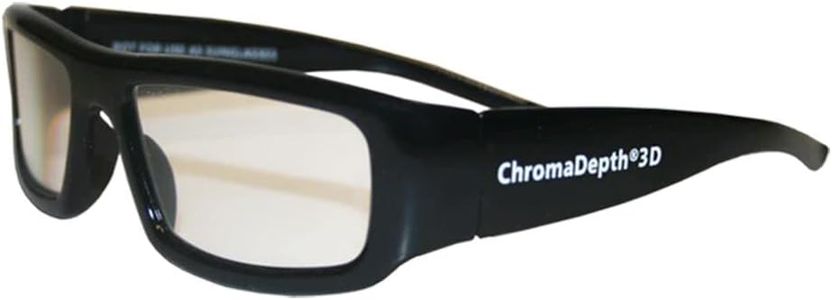 ChromaDepth Brand Plastic Frame 3D Glasses - NEW