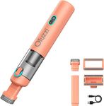 Ofuzzi H8 Apex Cordless Handheld Vacuum Cleaner, 30AW Powerful Suction, 1.2lbs Lightweight, 120ml Dustbowl and Dual Filtration System, 30 Mins Runtime, Mini Vacuum for Pet, Home, Narrow Spaces(Orange)