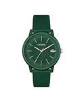 Lacoste Analogue Quartz Watch for men with Green Silicone bracelet - 2011238