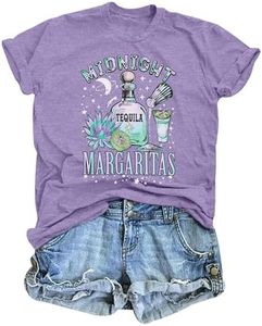 Halloween Witches Shirt Women Tequila Night T-Shirt Witch Cocktail Tees