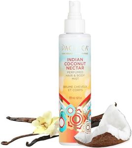 Pacifica Beauty, Indian Coconut Nectar Hair Perfume & Body Spray, Coconut and Creamy Vanilla Scent, Natural & Essential Oils, Alcohol Free, Clean Fragrance, Vegan & Cruelty Free